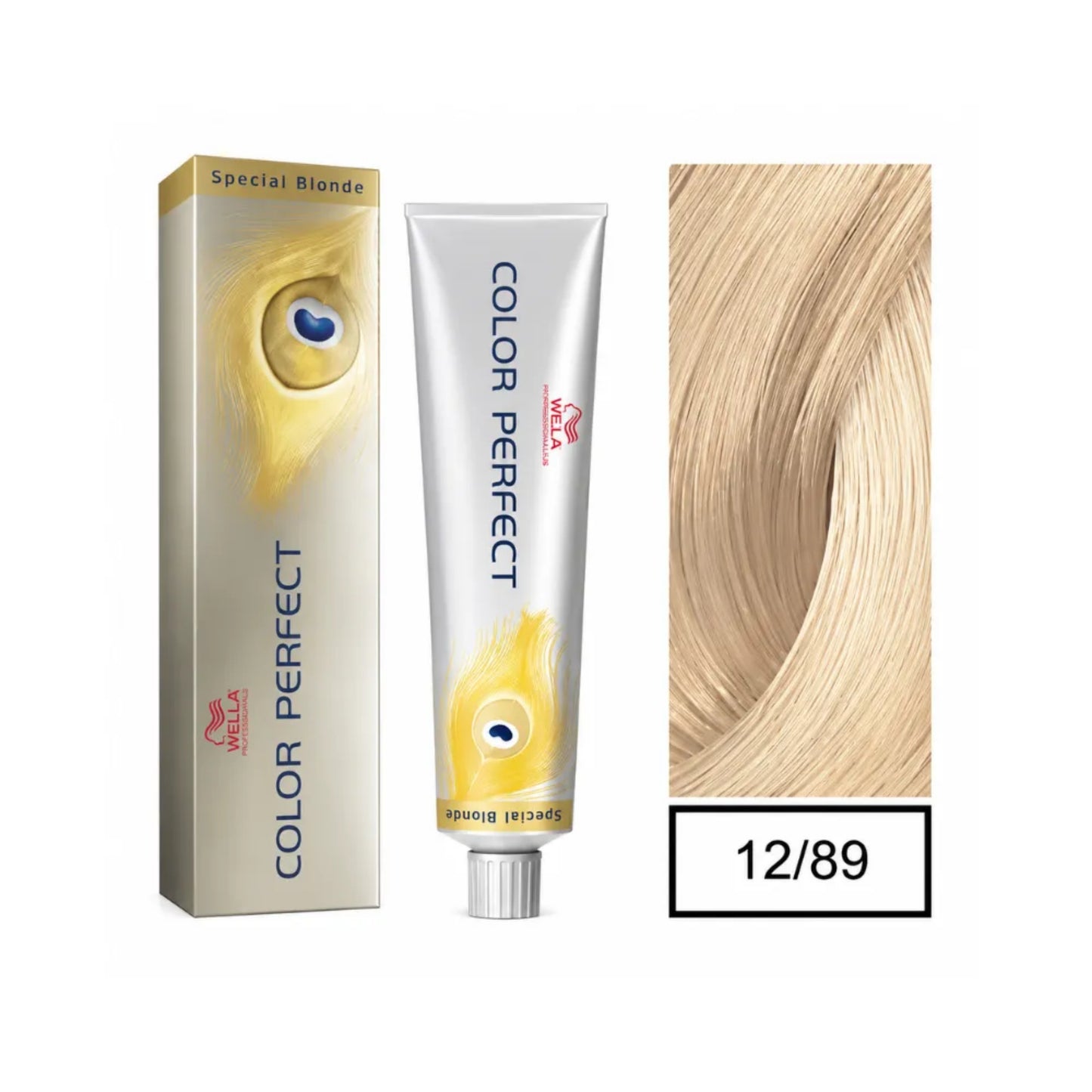 Tinte Color Perfect Wella 12/89 Rubio Especial Perla 60 G