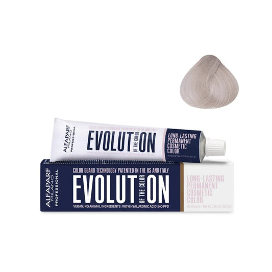 Tinte Evolution of the Color Alfaparf 10.21 Rubio Extraclaro Irisado Ceniza 60 Ml