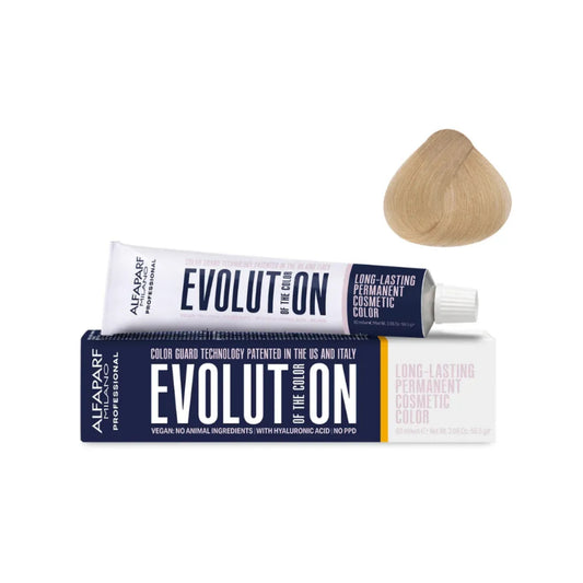 Tinte Evolution of the Color Alfaparf 10.31 Rubio Extraclaro Dorado Ceniza 60 Ml