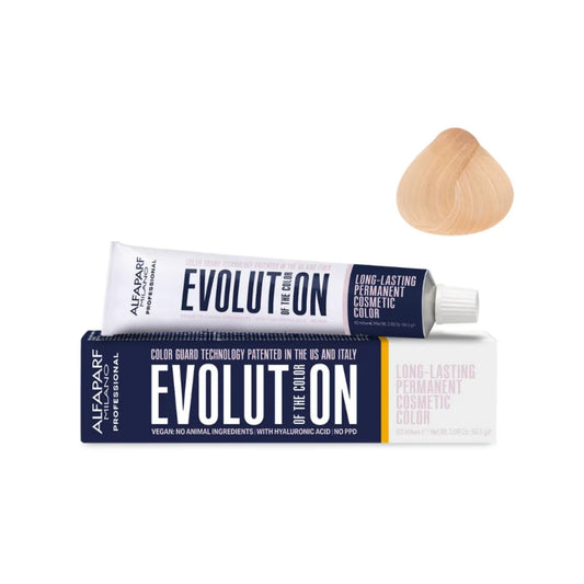 Tinte Evolution of the Color Alfaparf 10.342 Lightest Blonde Golden Copper Violet 60 Ml