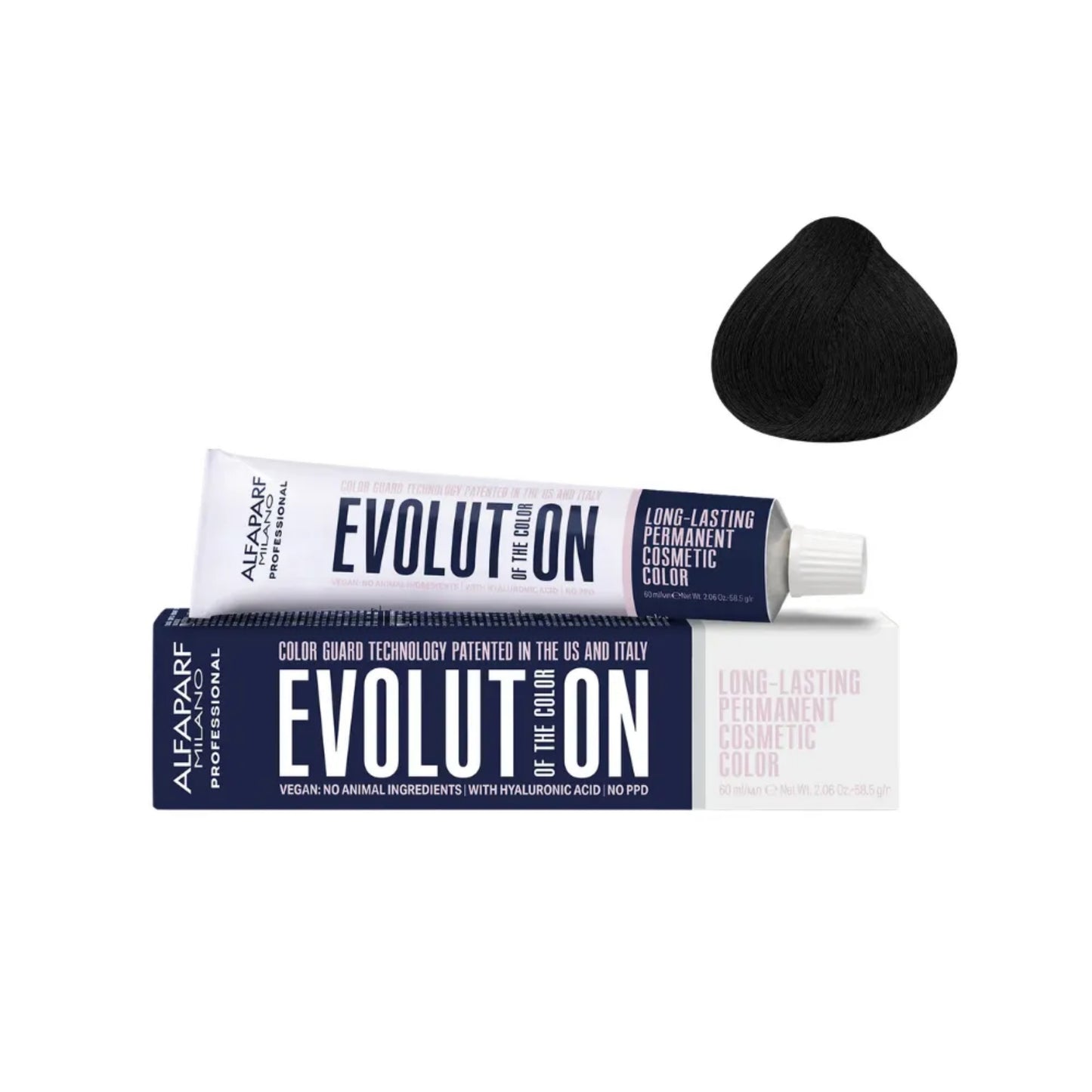 Tinte Evolution of the Color Alfaparf 1 Negro 60 Ml