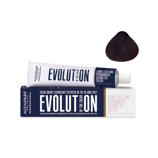 Tinte Evolution of the Color Alfaparf 5.22 Castaño Claro Irisado Intenso 60 Ml