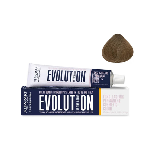 Tinte Evolution of the Color Alfaparf 7.13 Rubio Medio Ceniza Dorado 60 Ml