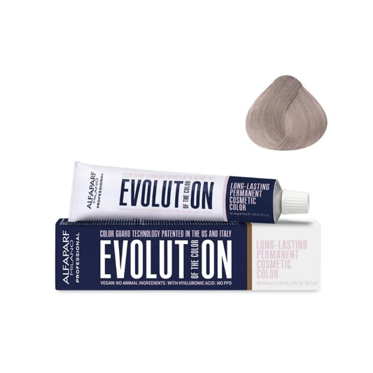 Tinte Evolution of the Color Alfaparf 9.21 Rubio Clarísimo Irisado Ceniza 60 Ml