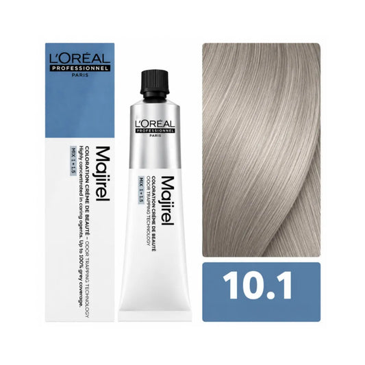 Tinte Majirel Loreal Profesional 10.1 Rubio Platino Cenizo 50 Ml