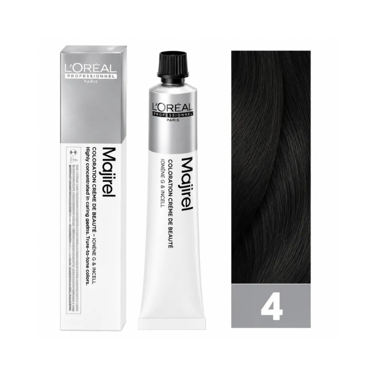 Tinte Majirel Loreal Profesional 4 Castaño 50 Ml