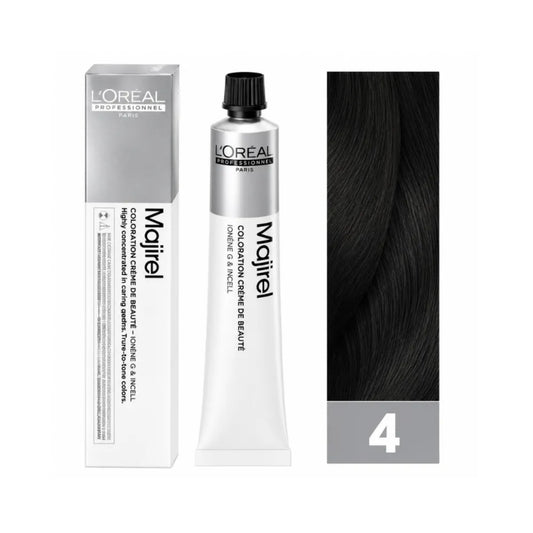 Tinte Majirel Loreal Profesional 4 Castaño 50 Ml