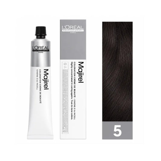 Tinte Majirel Loreal Profesional 5 Castaño Claro 60 Ml