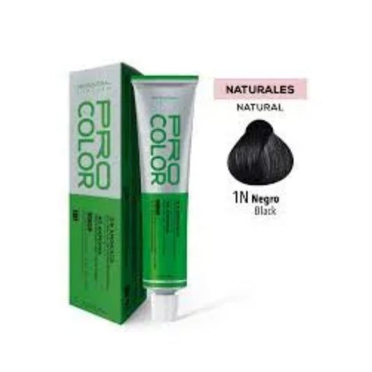 Tinte Sin Amoniaco Pro Color 1N Negro 70 G