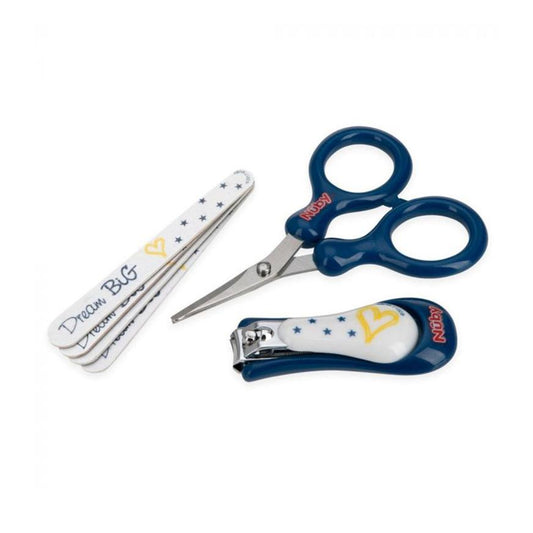 Nuby Set Para Uñas de Bebés Azul 0m+